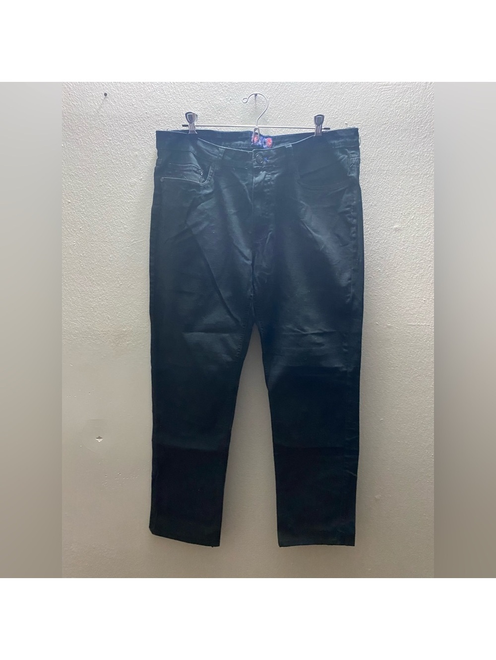 Men’s English Laundry Black Jean like slacks size 33x30 Tote9